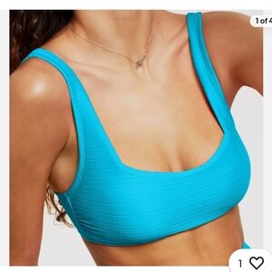 Salt + Cove Blue Swim Coverup